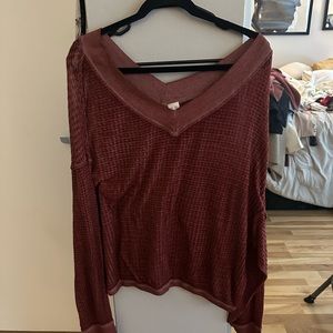 free people long sleeve size L